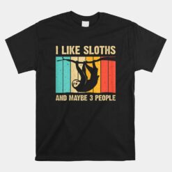 Funny Sloth Introvert Unisex T-Shirt