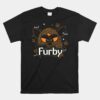 Furby Halloween Spooky Lines Pumpkin Furby Unisex T-Shirt