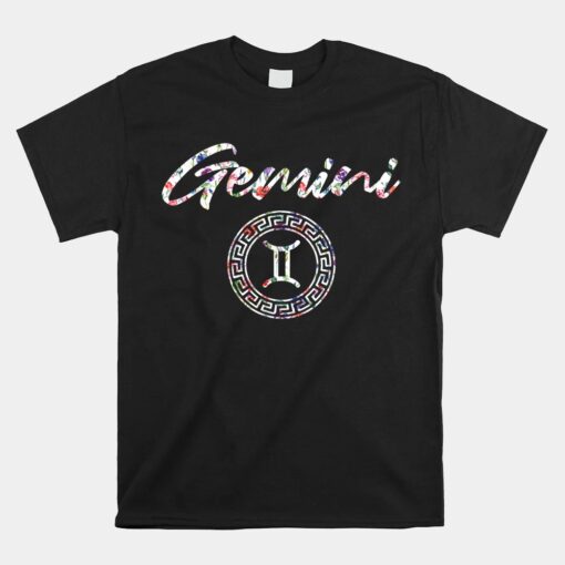 Gemini Unisex T-Shirt Born In May June Birthday Gemini Zodiac Unisex T-Shirt