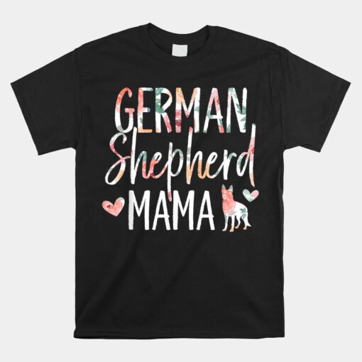 German Shepherd Mama Dog Unisex T-Shirt
