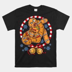 Gingerbread Cookies Christmas Funny Fighting Wrestling Unisex T-Shirt