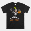 Goofy Skeleton Halloween Unisex T-Shirt