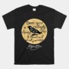 Gothic Edgar Allan Poe  The Raven Literary Unisex T-Shirt