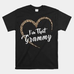 Grandma TUnisex T-Shirts For Women I'm That Grammy Grandma Unisex T-Shirt