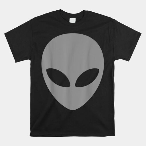 Grey Alien Scary Grey Alien Head Unisex T-Shirt