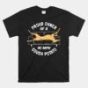 Greyhound Rescue Proud Owner 45mph Couch Potato Unisex T-Shirt