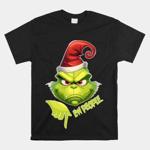 Grinch Ew People Christmas Unisex T-Shirt