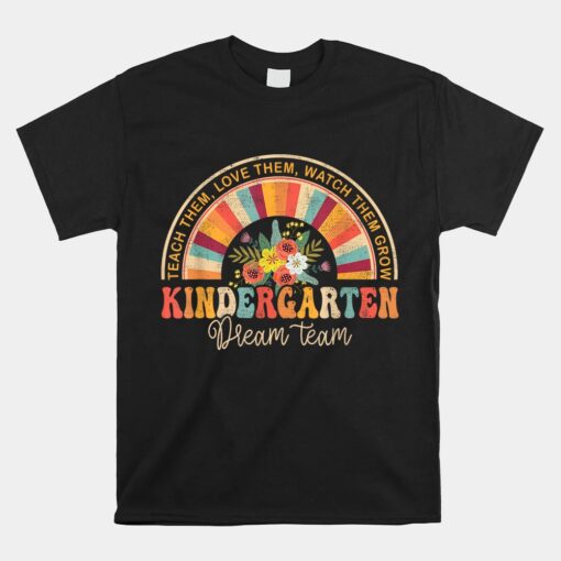 Groovy Kindergarten Vibes Team Unisex T-Shirt