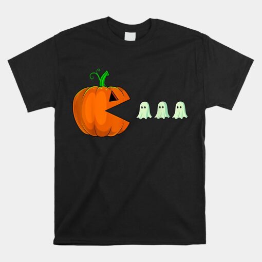 Halloween Pumpkin Funny Ghosts Unisex T-Shirt