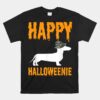 Happy Halloweiner Wiener Dog Halloween Unisex T-Shirt