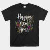 Happy New Year Day Eve Party Fireworks Confetti Costume Fun Unisex T-Shirt