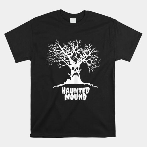 Haunted Mound Sematary Spooky Tree Unisex T-Shirt