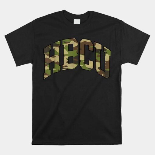 Historical Black Colleges University Hbcu Camo Unisex T-Shirt