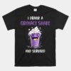 I Drank A Grimace Shake And Survived Unisex T-Shirt