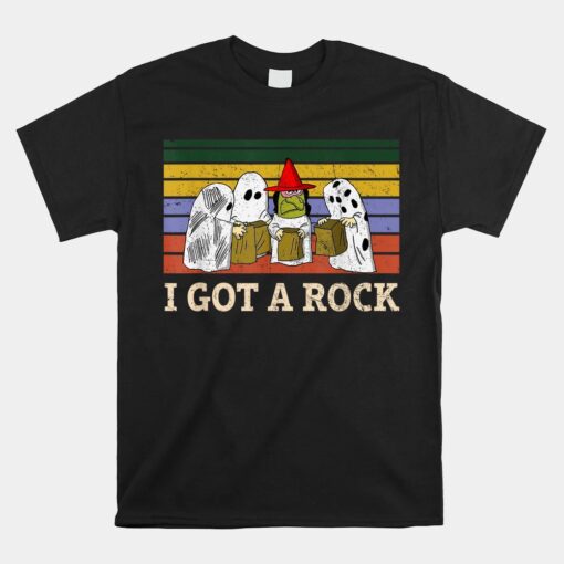 I Got A Rock Unisex T-Shirt Funny Halloween Ghost Unisex T-Shirt