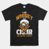 I Like Whisky And Cigars Cigars Smoker Alcohol Drinker Unisex T-Shirt