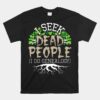 I Seek Dead People I Do Genealogy Unisex T-Shirt