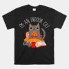 I'm An Indoor Cat Funny Reading Coffee Gaming Cat Unisex T-Shirt