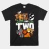 I'm Wild And 2 Birthday Safari Jungle Zoo 2nd Bday Two Unisex T-Shirt