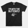 I'm With The Butterfly Halloween Unisex T-Shirt