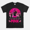 In October We Wear Pink Cute Cat Breast Cancer Awareness Unisex T-Shirt