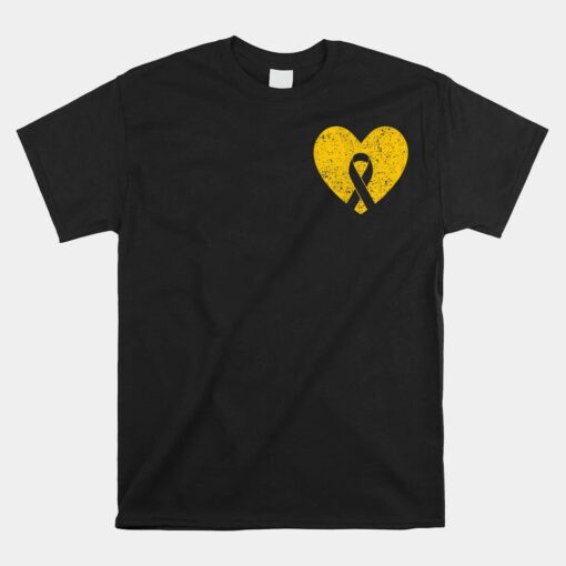 In September We Wear Gold Childhood Cancer Awareness Ribbon Unisex T-Shirt