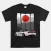 JDM NSX Car Tuning Japan Rising Sun Drift Import Unisex T-Shirt