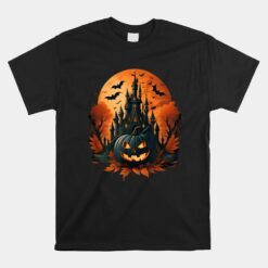 Jack O' Lantern Face Pumpkin Spooky Unisex T-Shirt