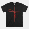 Jesus Cross God Faith Religious Christian Unisex T-Shirt