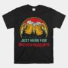 Just Here For Schitzengiggles Funny Oktoberfest German Beer Unisex T-Shirt