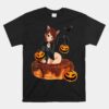 Kawaii Anime Halloween Black Cat Unisex T-Shirt