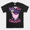 Kids Just A Girl Who Loves Chickens Unisex T-Shirt