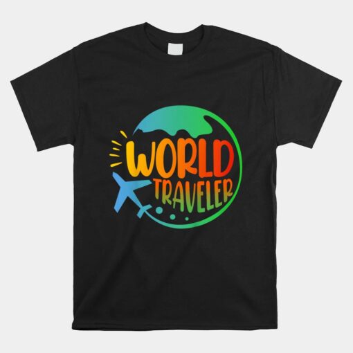Kids World Traveler Adventure Lover Travelling Unisex T-Shirt