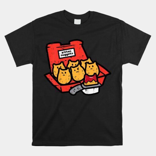 Kitten Nuggets Cute Fast Food Unisex T-Shirt