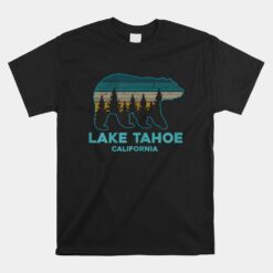 Lake Tahoe California Grizzly Bear Souvenir Unisex T-Shirt