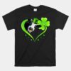 Leprechaun Cow Shamrock Heart St Patricks Day Unisex T-Shirt