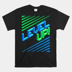 Level Your Game Up I Controller PS5 Gaming Unisex T-Shirt