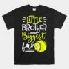 Little Brother Biggest Fan Softball Unisex T-Shirt