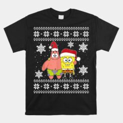 Mademark X SpongeBob SquarePants - Spongebob And Patrick Best Friends Christmas T-Unisex T-Shirt