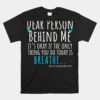 Mental Health And Suicide Prevention Awareness Person Behind Unisex T-Shirt