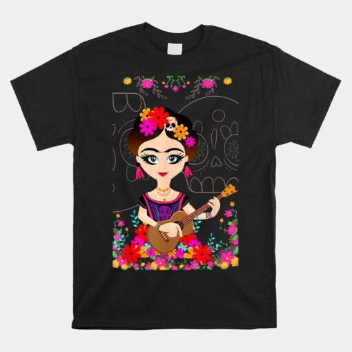 Mexican Maria Frida Doll Unisex T-Shirt