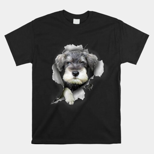 Mini Schnauzer Miniature Schnauzer Unisex T-Shirt