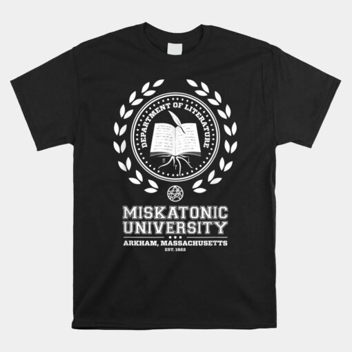 Miskatonic University Cthulhu Mythos Necronomicon Unisex T-Shirt