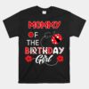 Mommy Of The Birthday Girl Family Ladybug Birthday Unisex T-Shirt