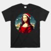 Mona Lisa Funny Christmas Art Unisex T-Shirt