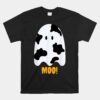 Moo Cute Funny Cow Halloween Unisex T-Shirt