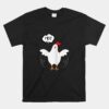 Moo Funny Cow Chicken Humor Unisex T-Shirt