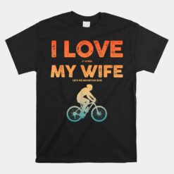 Mountain Bike Unisex T-Shirt Dad MTB Mountain Biking Unisex T-Shirt