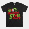 My Grandkids Stole My Heart Funny Christmas Unisex T-Shirt