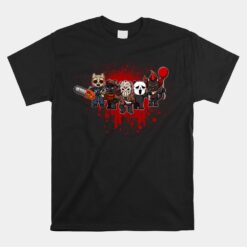 My Little Horror Crew Halloween Black Cat Unisex T-Shirt